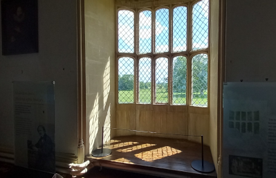 Lacock Abbey famous Fox Talbot window of discovery - photography