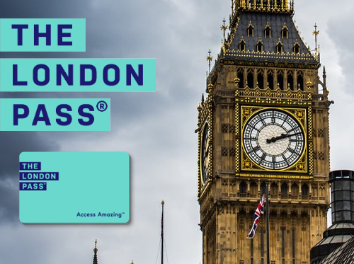 Big Bus or Golden Tours hop on bus included with London Pass