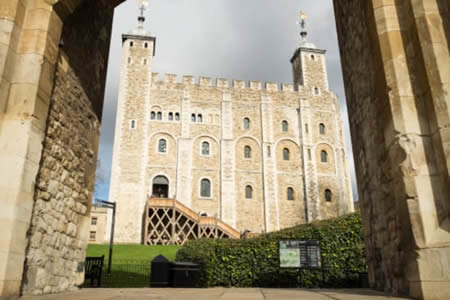 Tower of London on guided tour of London