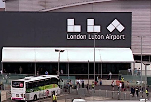 Luton Airport bus terminal