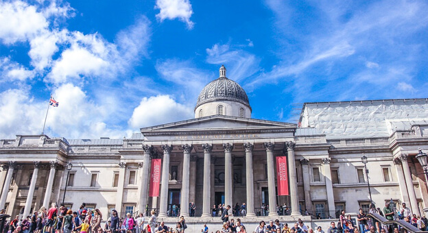 The National Gallery - Trafalgar Square, London