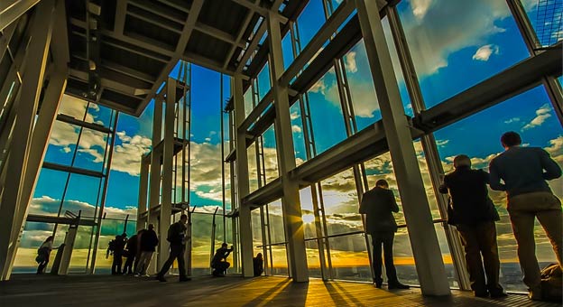 Inside The Shard, London