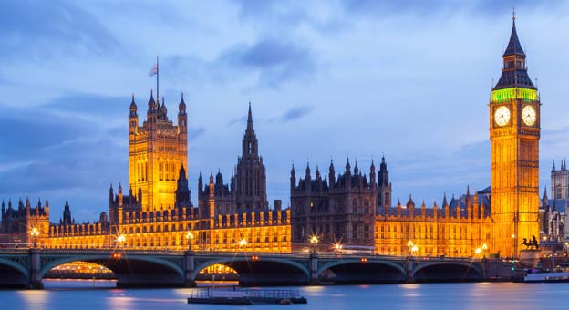 Big Ben and Westminster Abbey, London