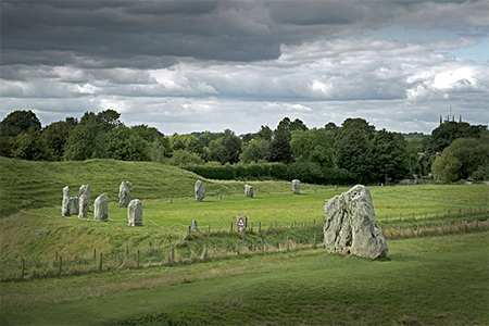 Avebury Henge near Stonehenge