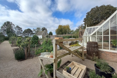 Avebury Manor House kitchen garden