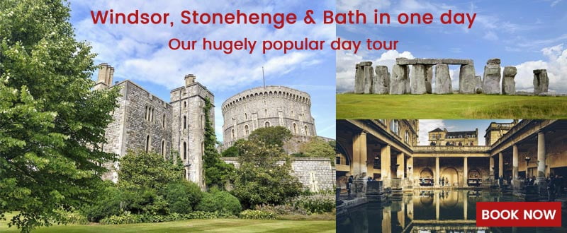  stonehenge, bath and windsor tour from london