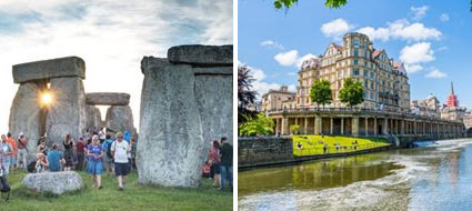 Windsor, Stonehenge, Salisbury & Bath tour from London