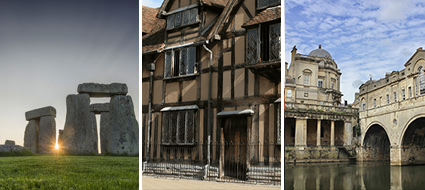 Stonehenge, Bath & Stratford tour from London
