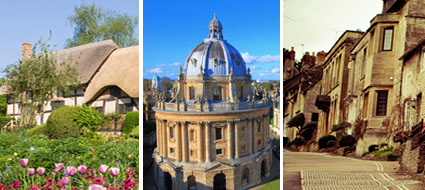 Oxford, Stratford  & Cotswolds day tour from London