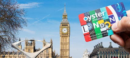 Visitors Oyster Card for London