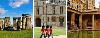 Discounted Windsor, Stonehenge and Bath tours from London