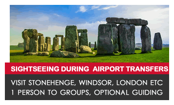 Tours and tour transfers from Gatwick Airport