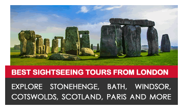 Sightseeing tours from London