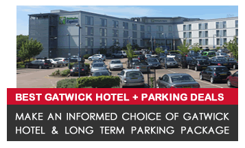 Gatwick hotel and long term parking deals