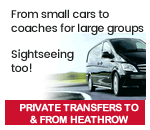 Private transfers to and from Heathrow Airport