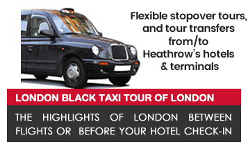London black taxi tours from Heathrow Airport
