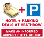 Heathrow hotel and long term parking deals
