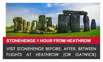 Stonehenge visit or stopover from Heathrow Airport