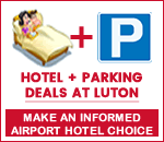 Luton hotel and long term parking deals