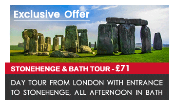 The Roman Baths at Bath and Stonehenge day tour from London