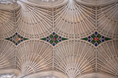 Bath Abbey ceiling
