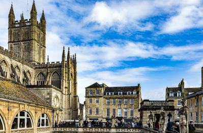 Bath Abbey view