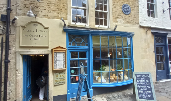Sally Lunn's bun shop, Bath, UK 