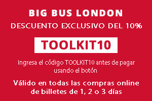 Big Bus London Tour Descuento exclusivo del 10%
