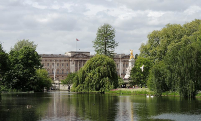 Buckingham Palace from St James's Park