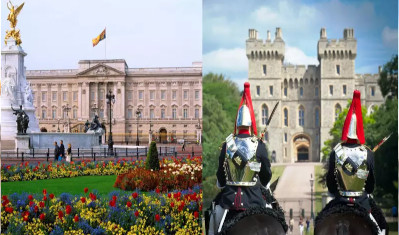 buckinghamp palace & windsor castle