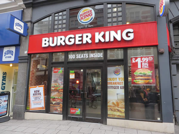 Burger King London Kensington Earls Court