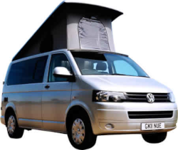Volkswagen T5 Campervan For Hire From London Heathrow