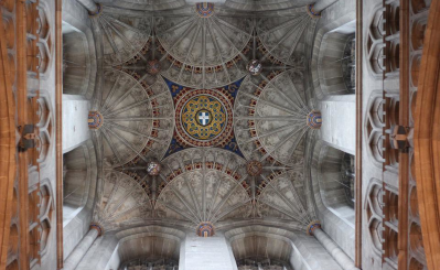 Canterbury Cathedral ceiling