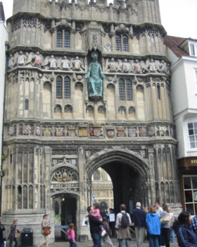 Canterbury Cathedral main entrance