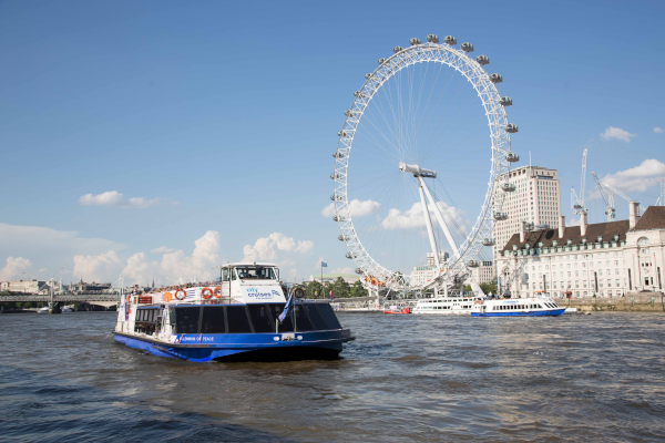 City Cruises sightseeing boat London