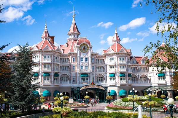 Entrance to Disneyland Paris