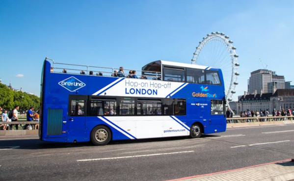 London Golden Tours hop on bus tours