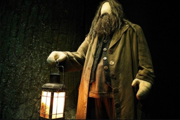 Rebeus Hagrid at the Discovering Hogwarts exhibition, Warner Bros. Studio Tour London - The Making of Harry Potter