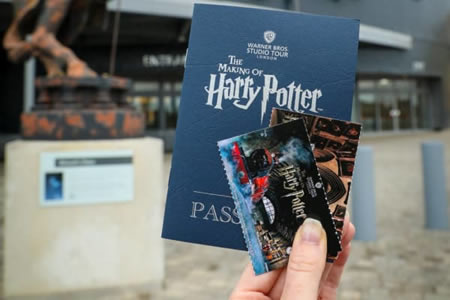 Harry Potter tickets and passports - Golden Tours
