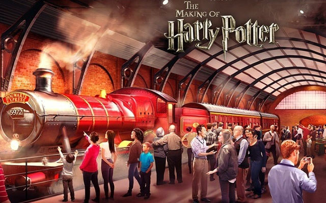 Visit  Warner Bros. Harry Potter Studio Tour from your Disney cruise ship