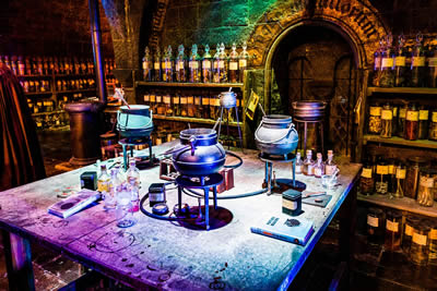 Snape's Potions classroom Warner Bros. Studio Tour London