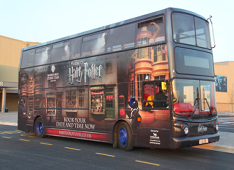 harry potter studio tour bus stop