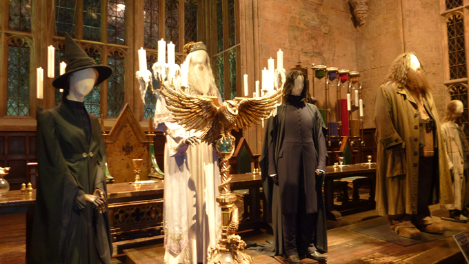 Great Hall at the Harry Potter Studio Tour London