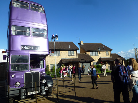 Knight Bus and Privet Drive  Warner Bros. Studio Tour London