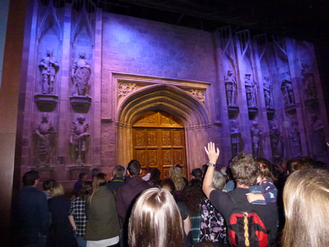 Entrance to the Great Hall Warner Bros. Studio Tour London