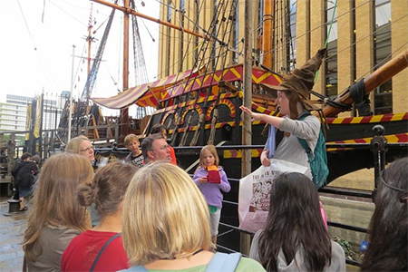 Golden Hinde Harry Potter Walking Tour for Muggles - London