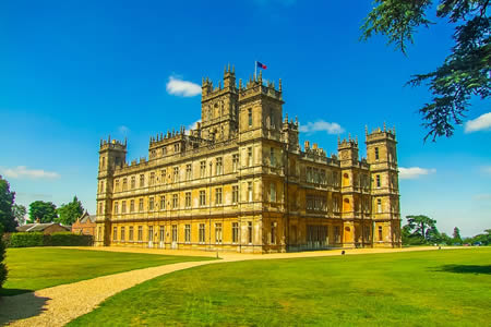 Highclere Castle aka Downton Abbey