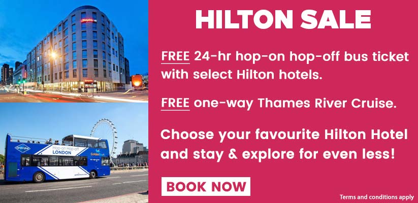 hilton hop on bus sale