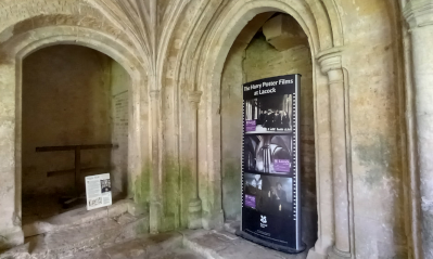 Harry Potter at Lacock Abbey