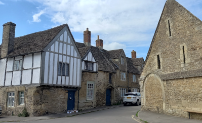 Lacock Village typical street scene